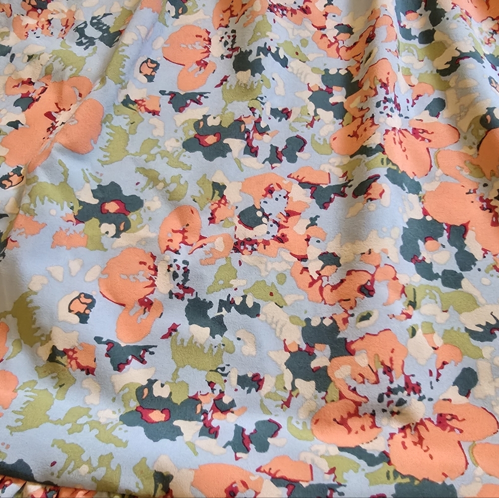 NWT Toad & Co Crusher Tiered Dress Papaya Geranium Print XL - Picture 8 of 10